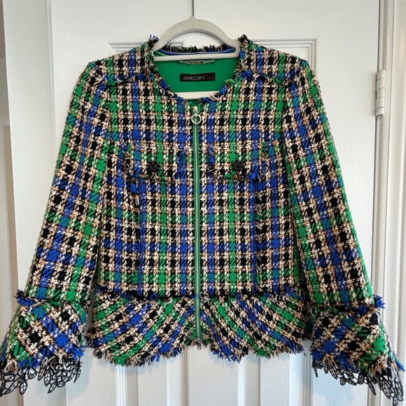 MARC CAIN DESIGNER WOMEN'S JACKET SIZE N1 / 34 - Picture 1 of 13